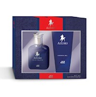 Set Perfume Hombre Azzurro EDT 100 ml + Shower Gel